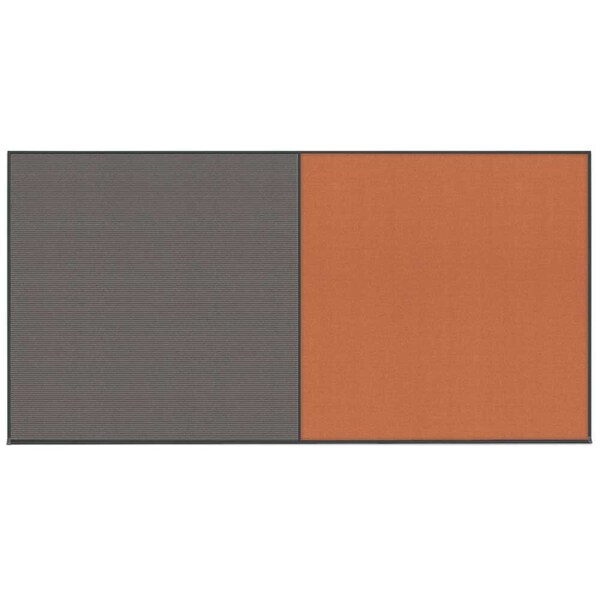 Enclosed Corkboard, 1 Door, 60"x36", 4" Fra
